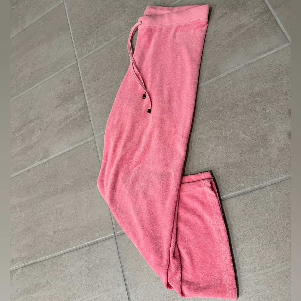 Y2K Original Juicy Couture Terry Tracksuit matching set - size L/XL - Picture 6 of 14